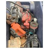 Tool Tote of various sanders Milwaukee, Skil.. ect