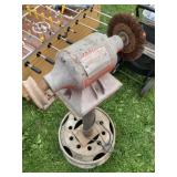 Baldor industrial Grinder- Buffer on stand