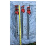 Set of 3 - 24" clamps