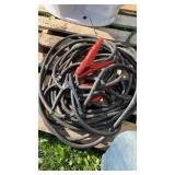 Jumper cables (2) extension cord (1)