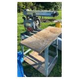 Delta model 10 Radial arm saw on stand