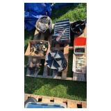 Screws, nails, parts bin, storage, heat gun