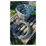 Wire, extension cord pallet