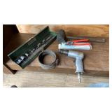Pneumatic air tool, offset nippers, mallet,