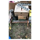 Lot of Clay targets, rubber boots and fishing