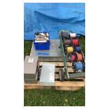 Pallet of electrical equipment