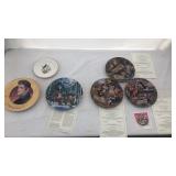 Lot of 6 collectors plates