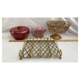 Kitchen pieces and serving dish