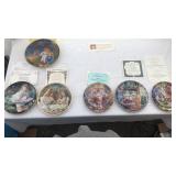 Lot of 6 collectors plates
