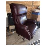 Thousand dollar red leather chair!