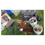 Tool box, jumper cables, new bug zapper, and more