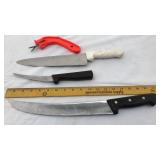 Lot of 3 Vintage Knives