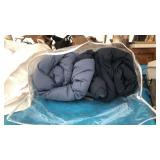 2 Twin Blue Down Comforters