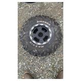 ATV Bighorn tire on rim- like new