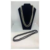 Pearl necklaces (2)