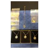 9-14 Karat Gold overlay Alaskan necklaces