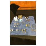 Lot of 16-Sterling Silver 925 Earrings