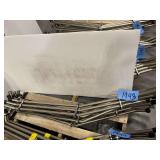 (3) Sections of Oil Lines w/ Brackets