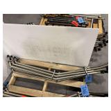 (3) Sections of Oil Lines w/ Brackets