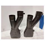 Pair of Exhaust Collectors