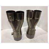 Pair of Exhaust Collectors