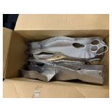 Box of Assorted Exhaust Heat Shielding