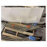 (3) Sections of Oil Lines w/ Brackets