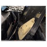 Crate of Assorted Carbon Panels