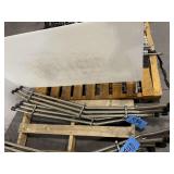 (2) Sections of Oil Lines w/ Brackets