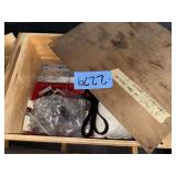 Crate of Miscellaneous Metal Stock