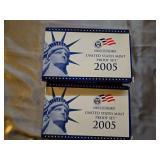 (5) United States Mint Proof Sets