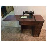 Vintage Singer Electric Sewing Machine