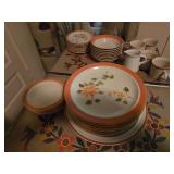 Grouping of Stonecrest 227 Blossom Hand Painted Items