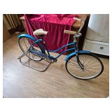 Vintage Huffy Girls Bicycle With Exercise Stand