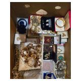 Forty Plus Pieces of Costume Jewelry