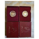 Two George Washington Commemorative 1932-1982 Half Dollars