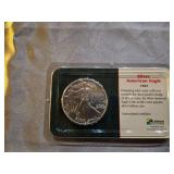 1987 Uncirculated Silver American Eagle Dollar