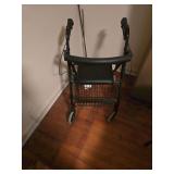 Walker with Wheels and Seat