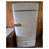 Vintage General Electric Stand Up Freezer