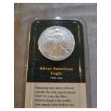 1986 Uncirculated Silver American Eagle Dollar