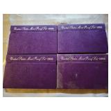 (4) United States Mint Proof Sets