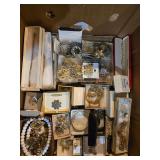 Forty Plus Pieces of Costume Jewelry