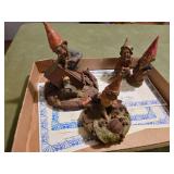 Four Tom Clark Gnomes