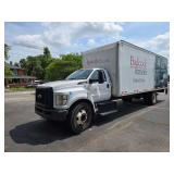 2016 Ford F-650 Box Truck VIN 1FDNF6AY3GDA02240