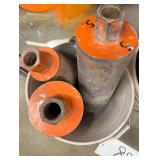 Bucket of Wet Cutting Core Bits, Various Sizes