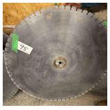43-Inch Wet Cutting Concrete Saw Blade