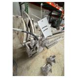 Hydraulic Wall Saw System with Eaton Vickers Controls, Blade Guards and Tracks