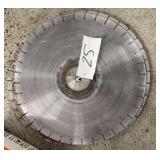 (6) 20" Diamond Concrete Saw Blades