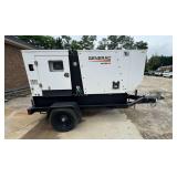 Generac Mobile Diesel Generator on Trailer, Model MDG75DF4