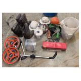 Grouping of Safety Helmets, Rubber Boots, Lufkin Measuring Tools and More!